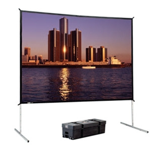 Da-Lite Fast-Fold Deluxe Manual Projection Screen - 166