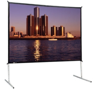 Da-Lite Fast-Fold Deluxe 88705KHD Manual Projection Screen - 211