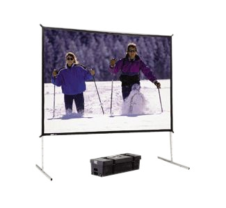 Da-Lite Fast-Fold Deluxe 88608 Projection Screen - 138