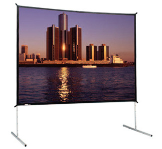 Da-Lite Fast-Fold Deluxe 88617K Manual Projection Screen - 150