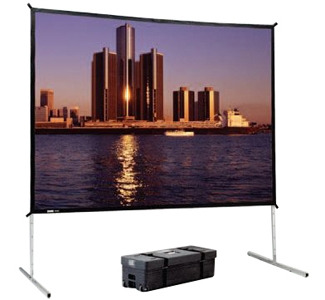 Da-Lite Fast-Fold Deluxe 38310HD Manual Projection Screen - 16:10