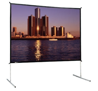 Da-Lite Fast-Fold Deluxe 88612HD Fixed Frame Projection Screen - 4:3