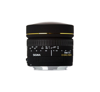 Sigma 8mm F3.5 EX DG Circular Fisheye Lens