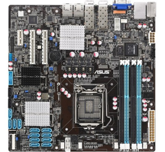 Asus P9D-MH/SAS/10G-DUAL Server Motherboard - Intel C224 Chipset - Socket H3 LGA-1150