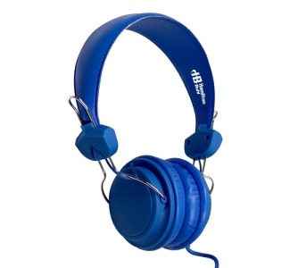 HamiltonBuhl TRRS Headset with In-Line Microphone - Blue