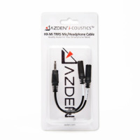 AZDEN HX-MI HX-MI TRRS ADAPTER CABLE W/ HEADPHONE JACK