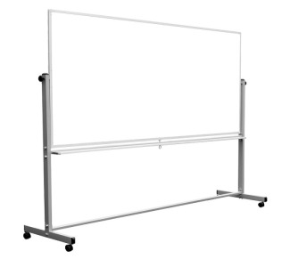 Luxor MB9640WW - 96 x 40 Double-Sided Magnetic Whiteboard
