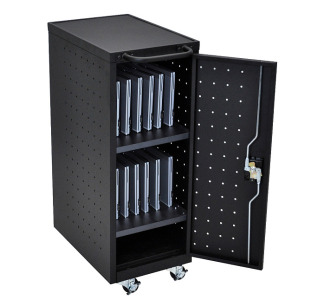 LLTP12-B - 12 Laptop/Chromebook Compact Charging Cart