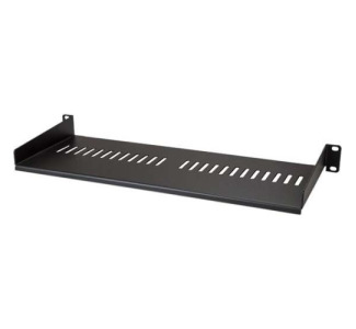 StarTech.com Vented 1U Rack Shelf - 7in Deep - 1U Rack Mount Shelf