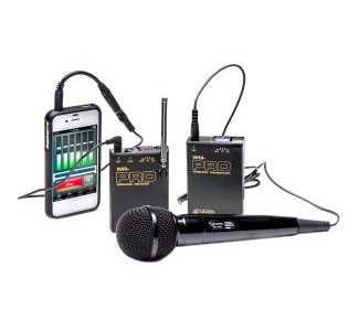 Azden VHF Wireless Microphone System for Smartphones & Tablets