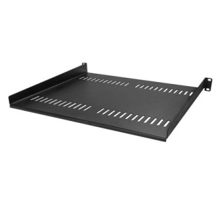 StarTech.com Vented 1U Rack Shelf - 16in Deep - 1U Rack Mount Shelf