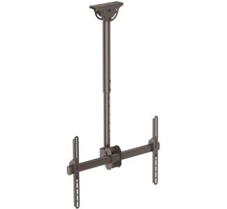 StarTech.com Flat Screen TV Ceiling Mount - Short Pole - Full Motion - Heavy Duty Steel - Ceiling TV Mount for VESA Mount TVs 37in to 70in