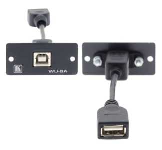 Kramer WU-BA Wall Plate Insert - USB (B/A)