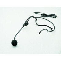 AZDEN HS-12 HS-12 UNI-DIRECTIONAL BEHIND HEAD MIC W/ MINI