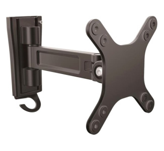 StarTech.com Wall Mount Monitor Arm - Single Swivel - For VESA Mount Monitors / Flat-Screen TVs up to 27in (33lb/15kg) - Monitor Wall Mount