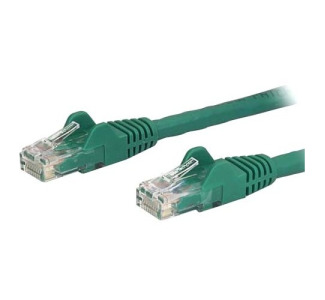 StarTech.com 14ft Green Cat6 Patch Cable with Snagless RJ45 Connectors - Cat6 Ethernet Cable - 14 ft Cat6 UTP Cable