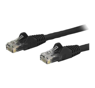 StarTech.com 14ft Black Cat6 Patch Cable with Snagless RJ45 Connectors - Cat6 Ethernet Cable - 14 ft Cat6 UTP Cable