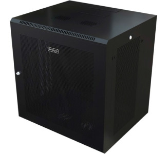 StarTech.com 9U Wall Mount Server Rack Cabinet - Wall Mount Network Cabinet - 17in Deep