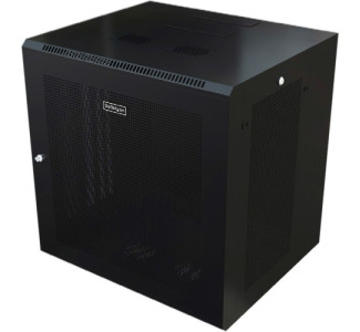 StarTech.com 9U Wall Mount Server Rack Cabinet - Wall Mount Network Cabinet - Up to 20.8 in. Deep