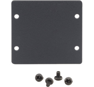 Kramer W-2BLANK Wall Plate Insert - Double Blank Slot Cover Plate