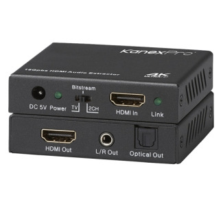 KanexPro 18Gbps 4K HDMI Audio Extractor with Dolby Atmos