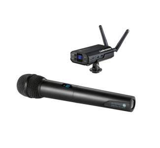 System 10 - Camera-Mount Digital Wireless Microphone System with Handheld Mic