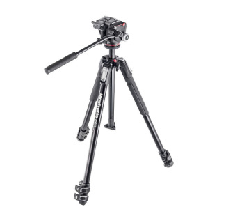 Manfrotto 190X Aluminium 3-Section Tripod with XPRO Fluid Head