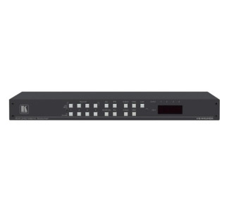 Kramer 4x4 4K60 4:2:0 HDMI Matrix Switcher with Audio Embedding/De-Embedding