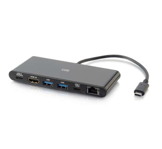 C2G USB-C Docking Station with 4K HDMI, Ethernet, USB and Power Delivery