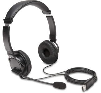 KENSINGTON K97601WW Hi Fi USB Headphones Mic