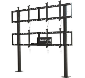Peerless-AV Floor Mount for Flat Panel Display - Black