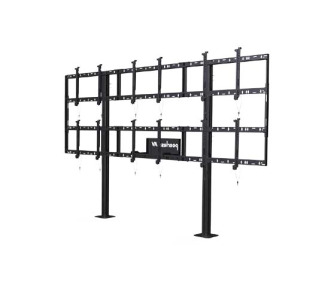Peerless-AV Modular Video Wall Pedestal Mount 3x2 Configuration For 46