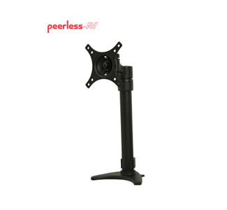 Peerless-AV LCT100S Desk Mount for Flat Panel Display - Black