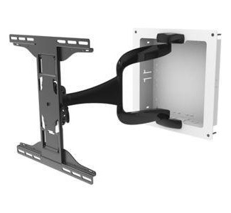 Peerless-AV Designer IM747PU Wall Mount for Flat Panel Display, A/V Equipment - Black, White