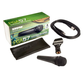 Shure PGA57-XLR Cardioid Dynamic Instrument Microphone