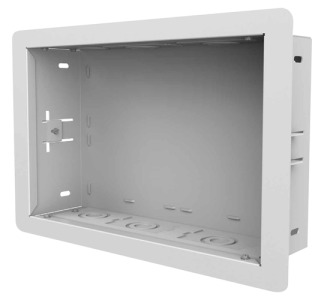 Peerless-AV IB14X9-W Mounting Box for A/V Equipment, Power Equipment - White