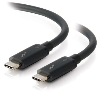 C2G 1.5ft Thunderbolt 3 Cable (40Gbps)