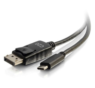 C2G 6ft USB C to DisplayPort 4K Cable Black