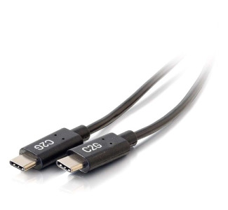 C2G 6ft USB C Cable - USB 2.0 (3A) - M/M Type C Cable