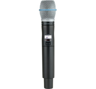 Shure Digital Handheld Transmitter with Beta 87A Capsule