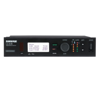 Shure ULXD4=-X52 Digital Wireless Receiver