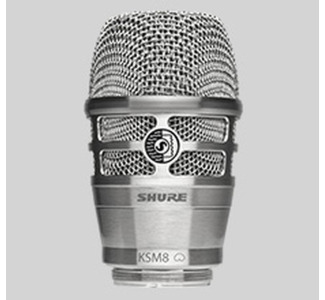 Shure RPW170 Nickel KSM8 Wireless capsule