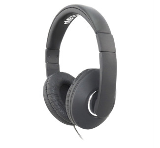 Hamilton Buhl STM1BK Smart-Trek Mini Headphone with In-Line Volume Control and 3.5mm TRS Plug