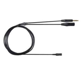 Shure BCASCA-NXLR3QI Detachable cable with Neutrik 3 Pin XLR Male connector