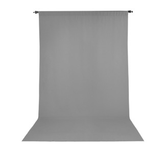 PROMASTER 2988 Wrinkle Resistant Backdrop 10'x20' - Grey