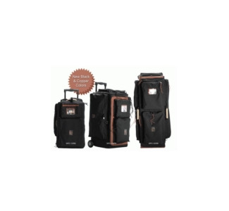 Black Color Wheeled Production Case, 23.5-in x 12-in x 11.5-in