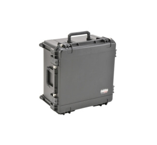 MIL-STD Watertight Case w/ Cubed Foam, Wheels and Pull Handle, 22.5 x 22.5 x 12