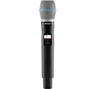 Shure QLXD2/B87C Handheld Transmitter with Beta 87C Capsule