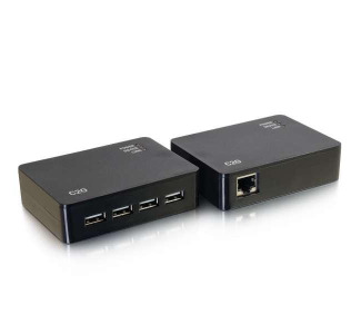 4-Port USB 2.0 Over Cat5/Cat6 Extender - up to 150ft