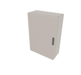 Pre-configured, 36 Deep, Horizontal Rack with a 2 RU Pivoting Top and 2RU Fixed Lower, Putty Finish
